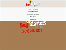 Tablet Screenshot of bugblastersinc.com